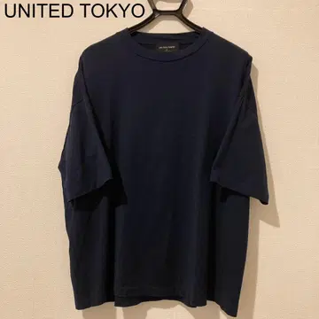 UNITED TOKYO 기자 코튼 오버사이즈 Tee