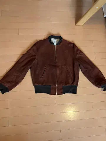 50s Durable Sportswear 스웨이드 브라운 점퍼