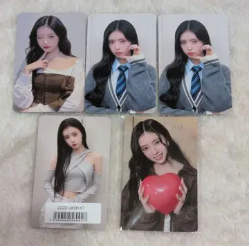 NiziU 리마 특전 트레이딩 카드 묶음 판매