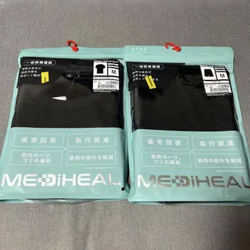 M [ 반팔 반바지 ] 메디힐 리커버리 룸웨어 상하의 세트