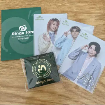 Mrs. GREEN APPLE 메시지 카드 세트 핀 배지 미세스