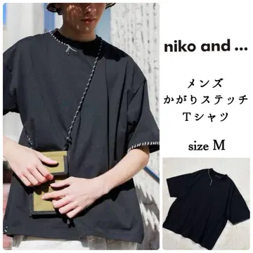 niko and - 니코 앤드 남성용 가가리 스티치 티셔츠