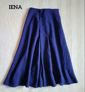[IENA] 블루 시어 랜덤 플레어 스커트 36