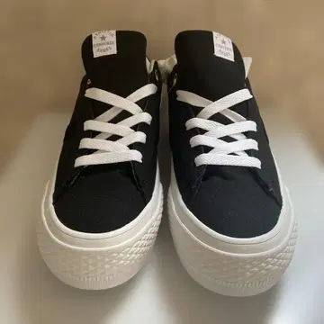 컨버스 CONVERSE 스니커즈 블랙 23.5 통굽