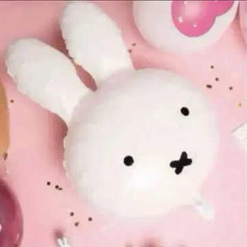 미피 얼굴 모양 벌룬 풍선 파티