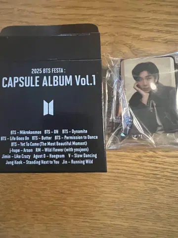 2025 BTS FESTA CAPSULE ALBUM Vol.1