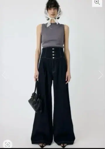 MOUSSY CORSET DESIGN BAGGY 코르셋 배기