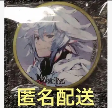 Fate FGO 영기소환 캔뱃지 캐릭터 배지 멀린 보통