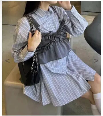 nice claup 뷔스티에 세트 셔츠