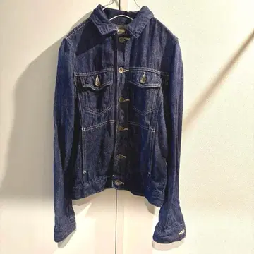 Vlas Blomme / 블라스블룸 코르트레이 린넨 데님 자켓