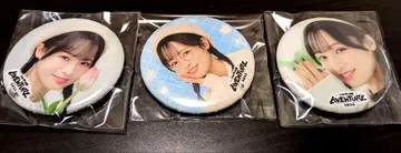 오오쿠마 와카나 벌스데이 캔뱃지 흰곰 3종 세트