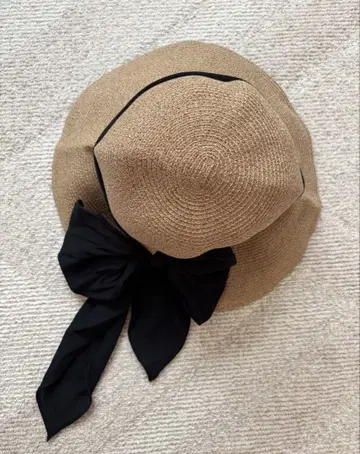 샤포드오 Chapeau d' O Silk Braid Capeline