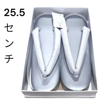 실버 조리 25.5cm 기모노 가볍고 편안한 일본 의류 멋스러움