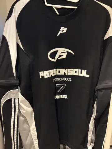 PERSONSOUL SPLIT SLEEVE RACING T-SHIRT