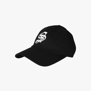 theredthread S logo cap scarlet black