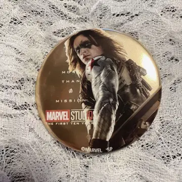 MARVEL STUDIOS FIRST TEN YEARS 메탈릭 캔뱃지