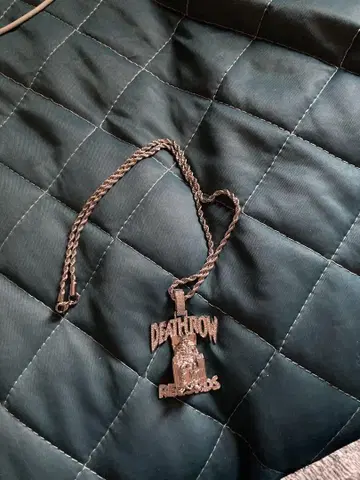 DEATHROW RECORDS 로고 펜던트