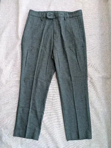 BANANA REPUBLIC LINEN NAVY 헤링본 슬랙스