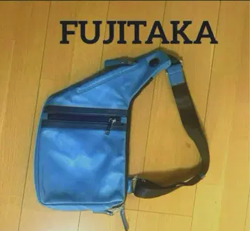 [새상품급] Fujitaka 숄더백 보디백 블루