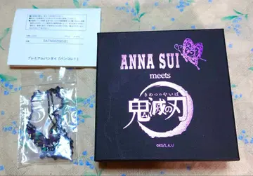 안나수이 귀멸의 칼날 코쵸우 시노부 목걸이 새상품 ANNA SUI