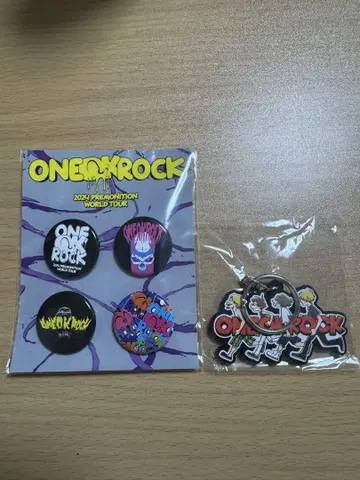 ONE OK ROCK 러버 키링, 배치 미개봉 새상품