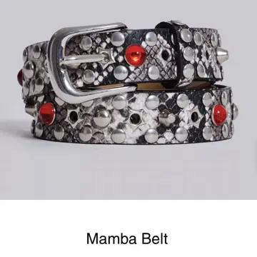 [새상품] 당일 발송 JADED LONDON Mamba 벨트 블랙