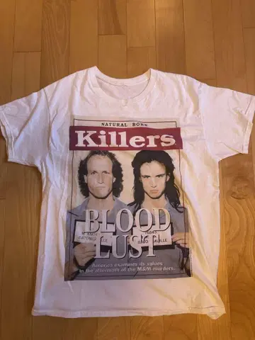 Natural Born Killers 티셔츠 영화 티셔츠