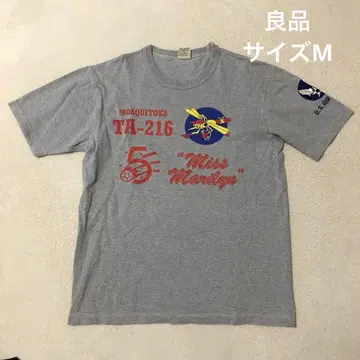 고품질 버즈릭슨 반팔 티셔츠 U.S. AIR FORCE 그레이 M