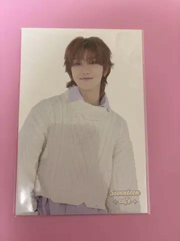 SEVENTEEN CAFE THE8 엽서