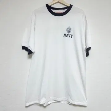 90s U.S.Navy ringer t-shirt