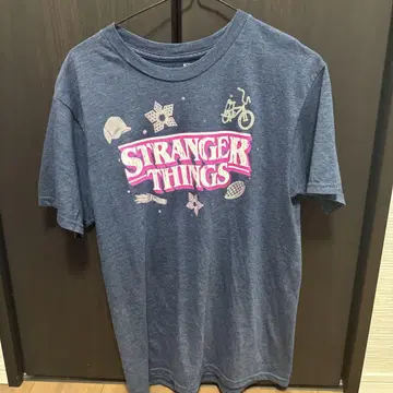 STRANGER THINGS 티셔츠 M 네이비