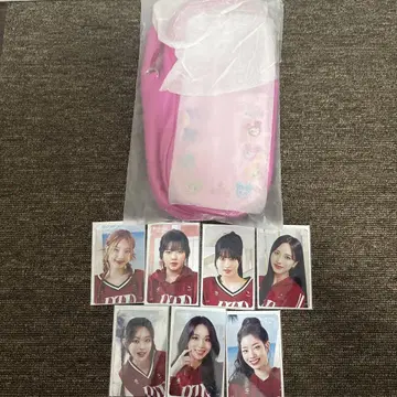 TWICE 팬클럽 계속 혜택 응원봉 케이스 파우치 러블리 굿즈