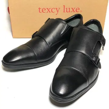 텍시 럭스 25cm 더블 몽크 스트랩 미사용 블랙 TU-8004