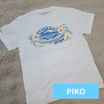 PIKO 하와이안 롱보드 티셔츠 M 사이즈