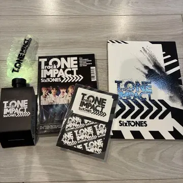 SixTONES TrackONE IMPACT 굿즈 모음