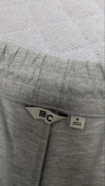 UNIQLO C 그레이 스웨트 팬츠 M