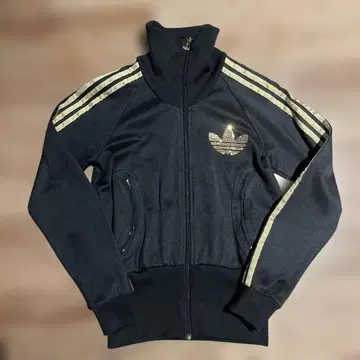 adidas 아디다스 트랙 자켓 블랙 골드 스트라이프