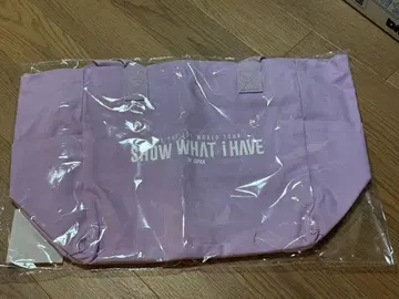 IVE SHOW WHAT i HAVE 도쿄돔 토트백 핑크