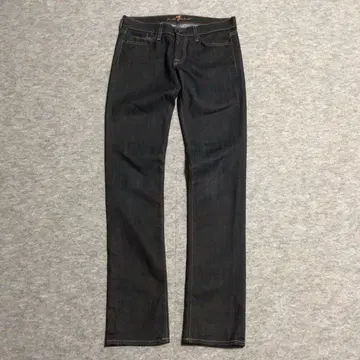 7 for All Mankind 데님 블랙 코튼 062702