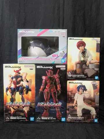 기동전사 Gundam GQuuuuuuX 전 5점 SET 마추 슈지 할로