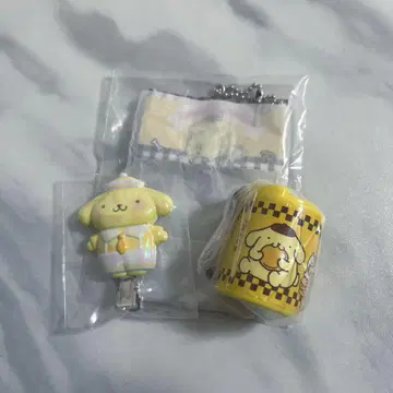 시크릿 앞머리 클립 코인 실린더2 캡슐 토이 폼폼푸딩