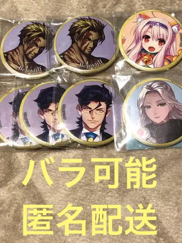 Fate FGO 영기소환 캔뱃지 베오울프 디르무드 카밀라 시토나이