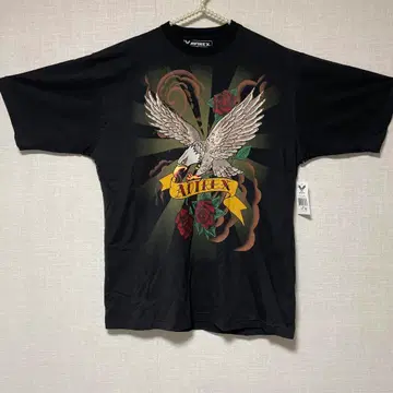 Avirex Mens Eagle Floral Roses 아비렉스 새상품