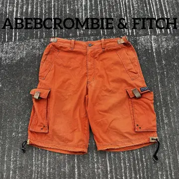 A&F archive 아바클로 00s y2k 테크 카고 하프 팬츠