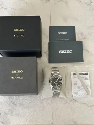 미사용 새상품 세이코 SEIKO x TiCTAC SZSB006 오토매틱