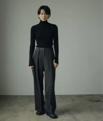 [ anuke ] Strech Twill Pants 그레이