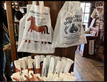 한국 한정 London Bagel Museum 에코백 호스 S 사이즈