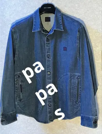 Papas 파파스 남성용 데님 자켓 MOUSSEUR DE DENIM 46