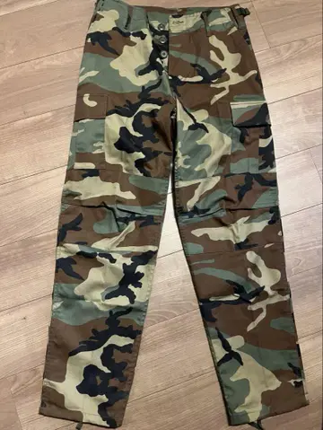 [새상품급] 카모플라쥬 카모플라주 카고 팬츠 유니섹스