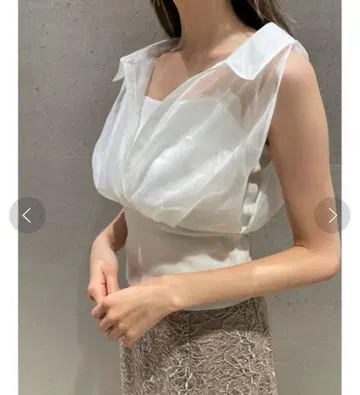 snidel 도킹 니트탑